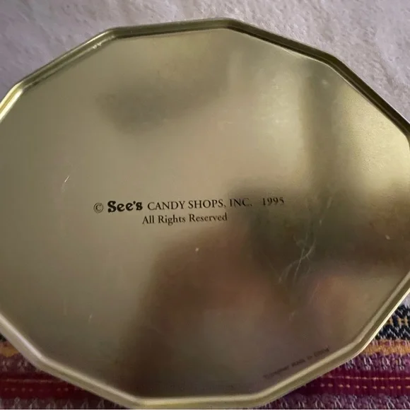 Vintage See's Easter Candy Tin Collectable Tins - Set Of 4 -95, 96
2004 & 2005. - Picture 7 of 16